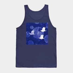 Three Cosmic Birds Digitally Altered Version of Original Work 13 Tank Top